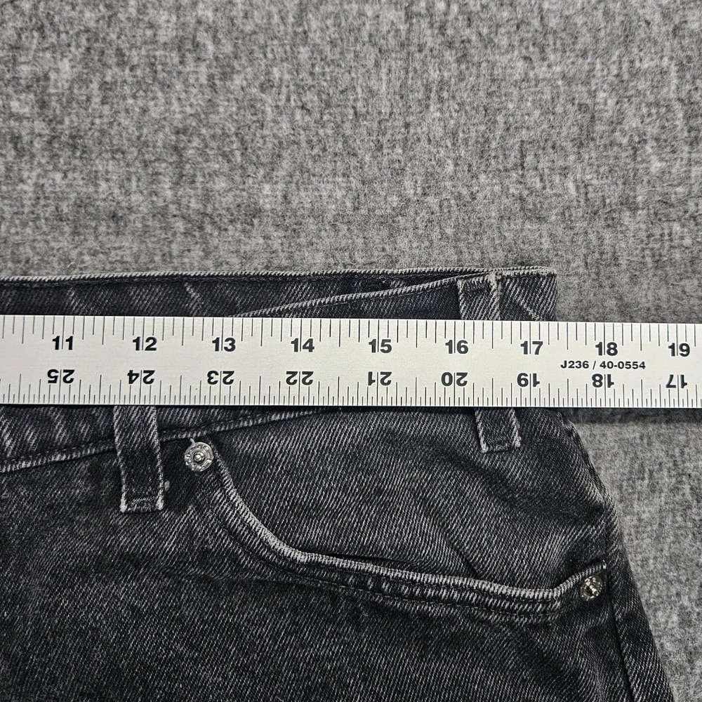 Vintage Levis 553 Jeans Black White Tab 34x27 Relaxed Straight Leg Mexico 1997 - Picture 5 of 10